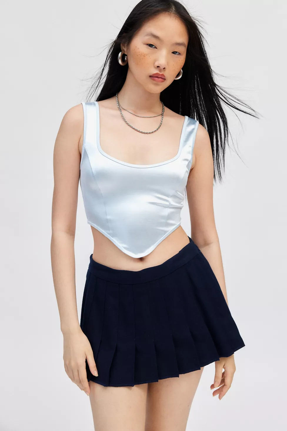 Kimchi Blue Camilla Shine Tank Top | Urban Outfitters (US and RoW)
