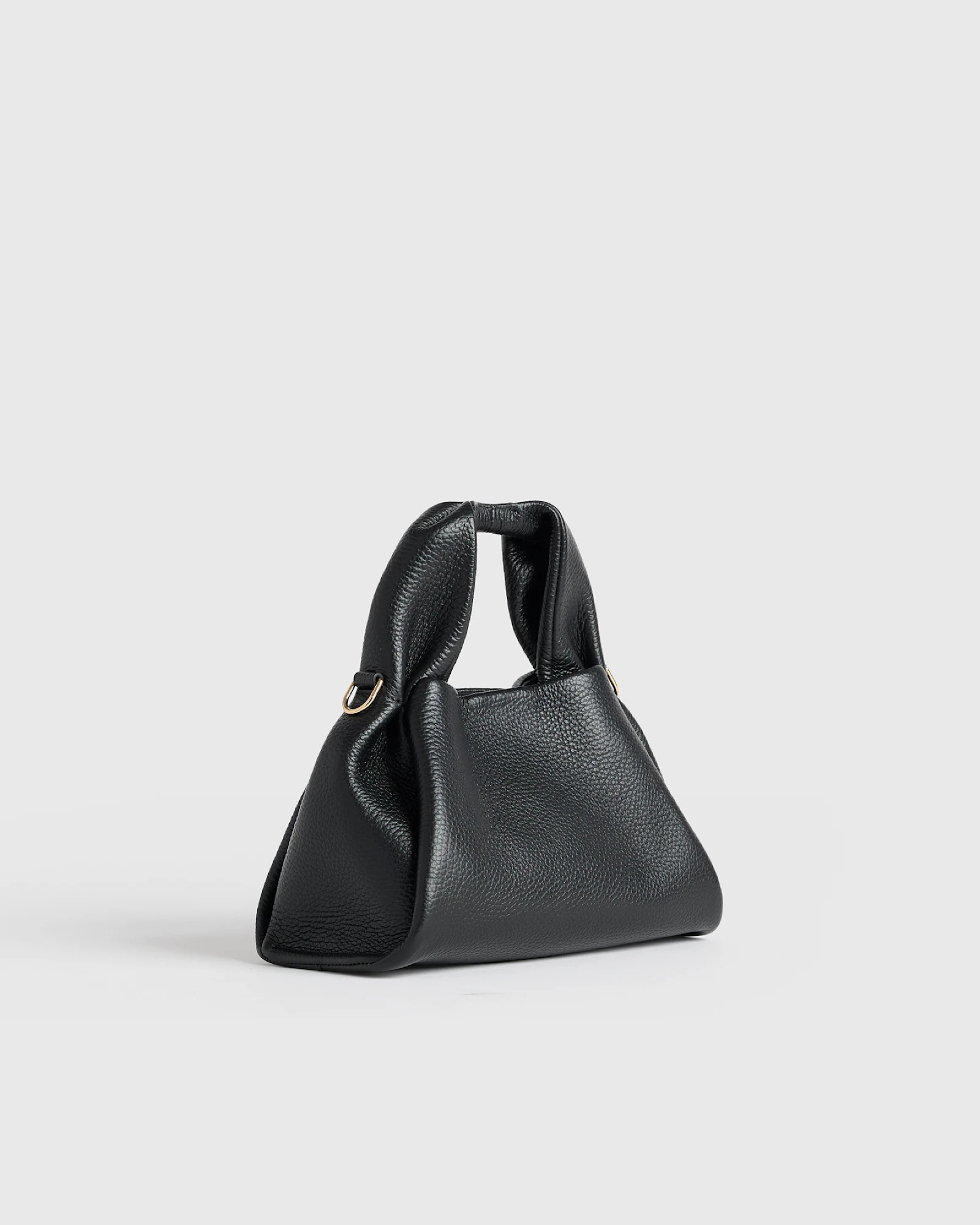 Italian Leather Trapeze Crossbody | Quince