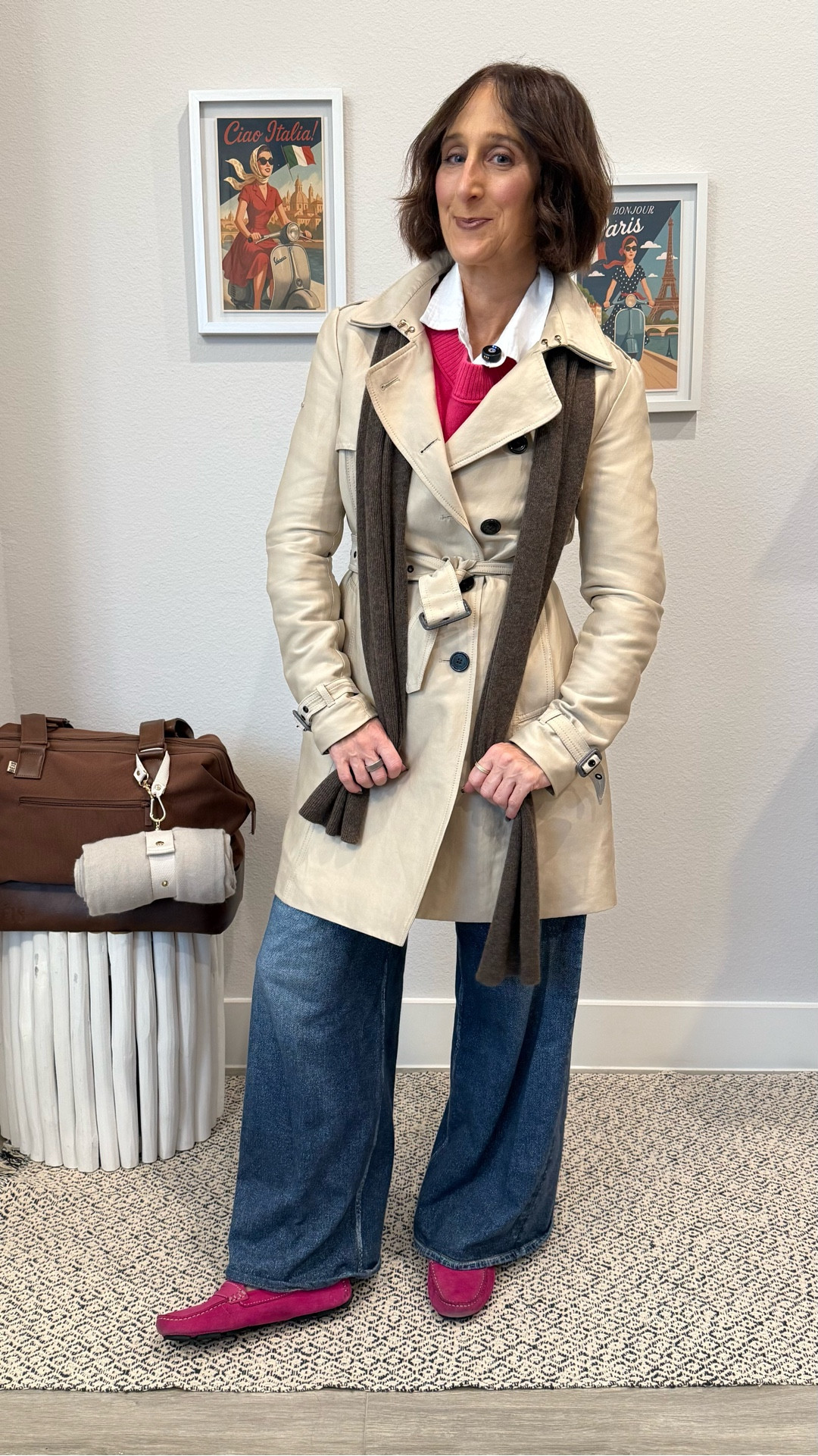 3 Scarf Styles - 1 Trench Coat

#LTKTravel #LTKPetite
