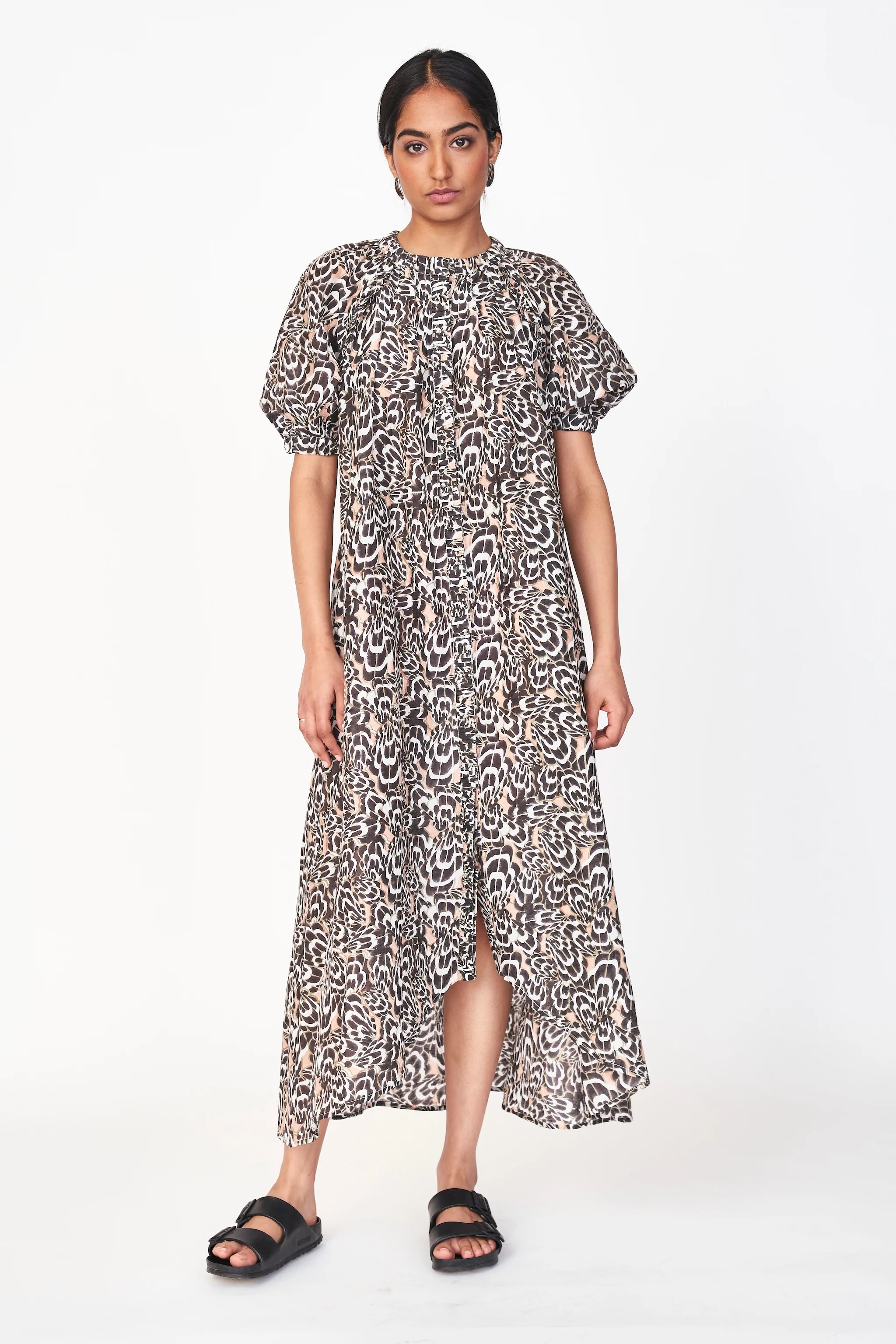 Somerset Dress in Sandy Shell | MIRTH