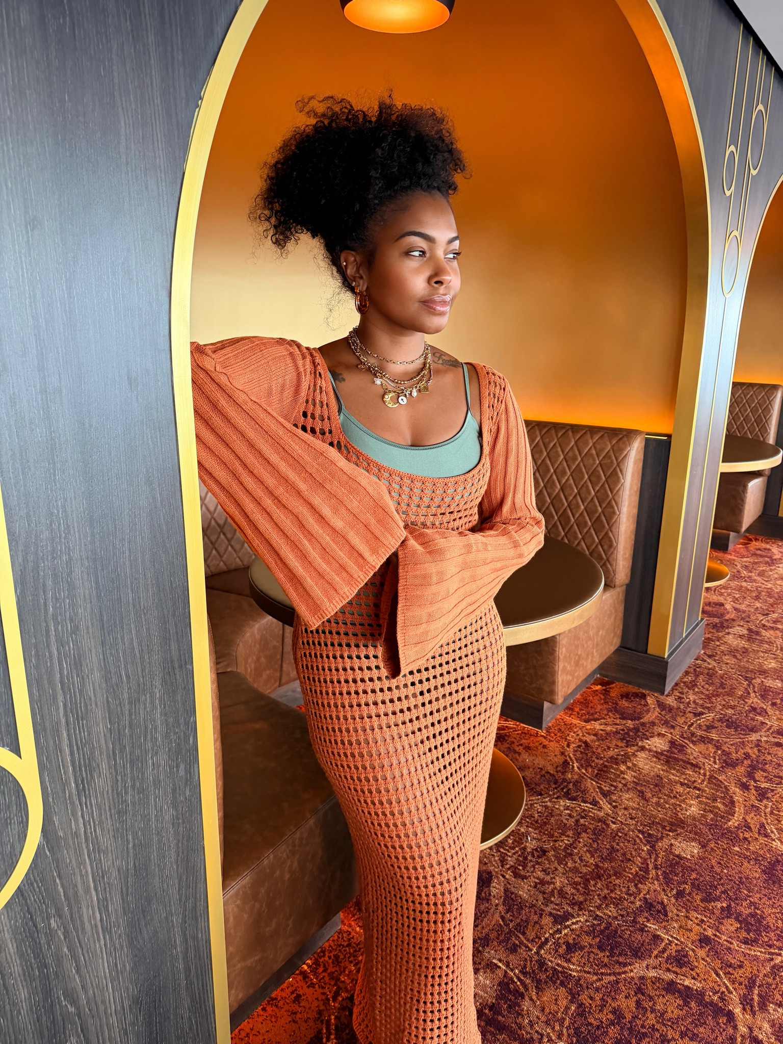 dress: M
set: old from H&amp;M 

 #LTKootd #LTKMidsize