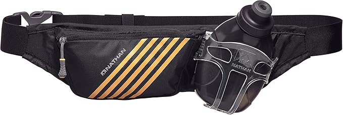 Nathan Swift Plus Hydration Belt with 10 oz flask for Running & Workouts, with Zip Pocket to Pack... | Amazon (US)