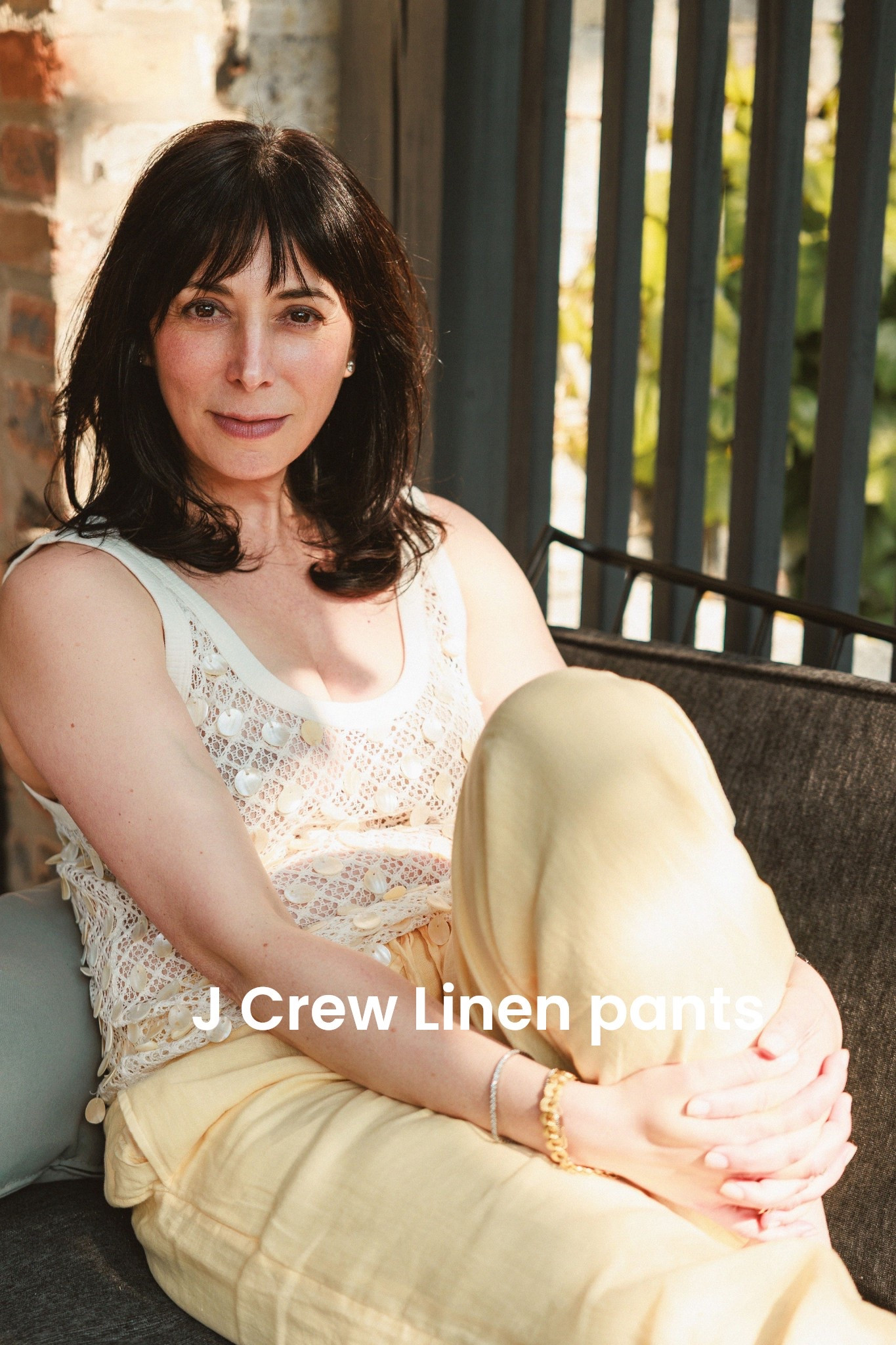 Jcrew linen pants in the perfect butter yellow color of the summer. Wearing a size small. Can’t wait to wear these on repeat all summer. #injcrew #summerinjcrew 

#LTKSummerEdit #LTKSeasonal #LTKOver40