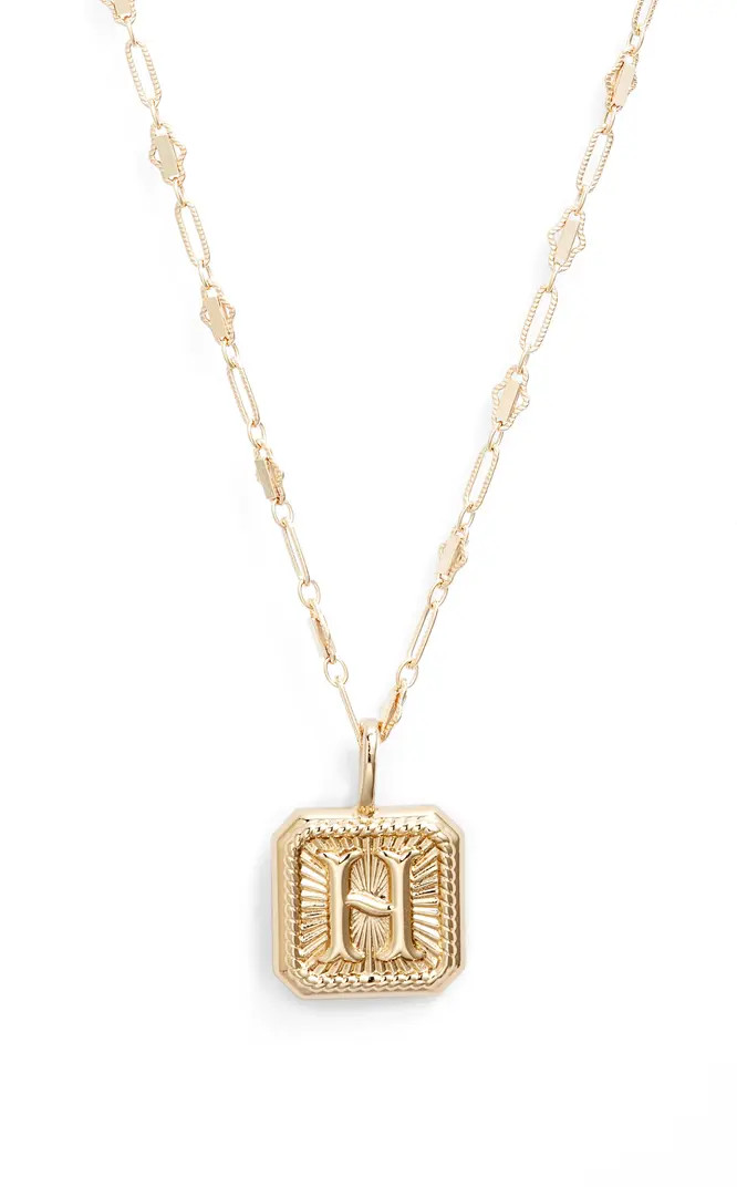 MIRANDA FRYE Harlow Initial Pendant Necklace | Nordstrom | Nordstrom