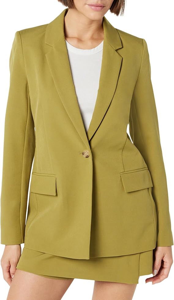 The Drop Women's Blake Long Blazer | Amazon (US)