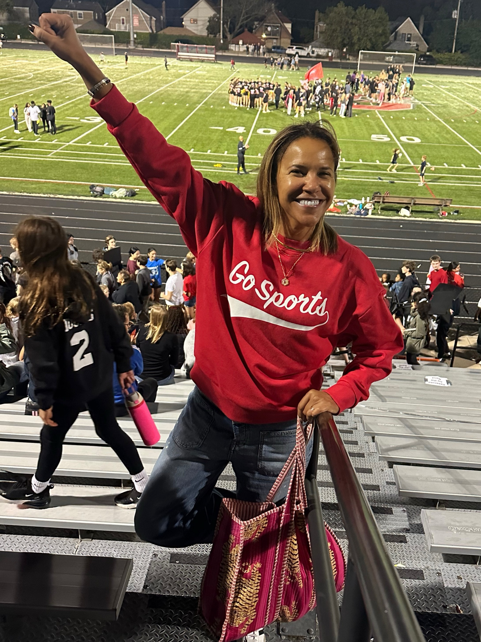 Go sports! Five nights of youth athletics, one perfect sweatshirt ⚽️🏐🏈⚽️🏈

#LTKActive #LTKSeasonal #LTKover40