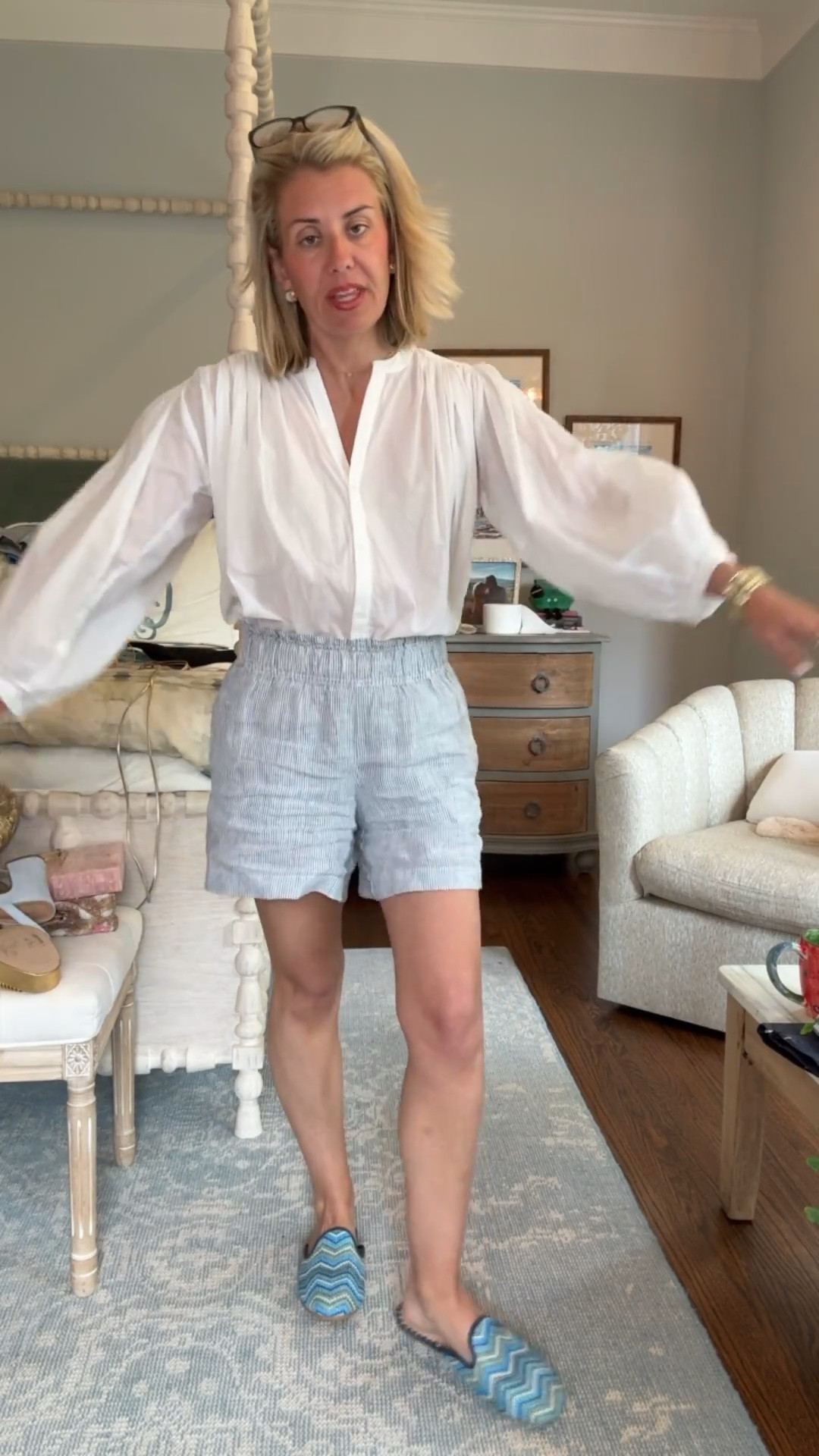 Well hooray… I think this one got restocked! I’m in XS shirt and S shorts, 8 shoes!

#LTKdayinmylife #LTKstorytime #LTKOver40