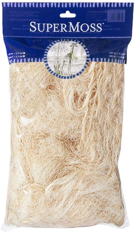 SuperMoss (29974) Natural Sisal Fiber Strands | Decorative Basket Filler, Gift Box Shred, Craft T... | Amazon (US)