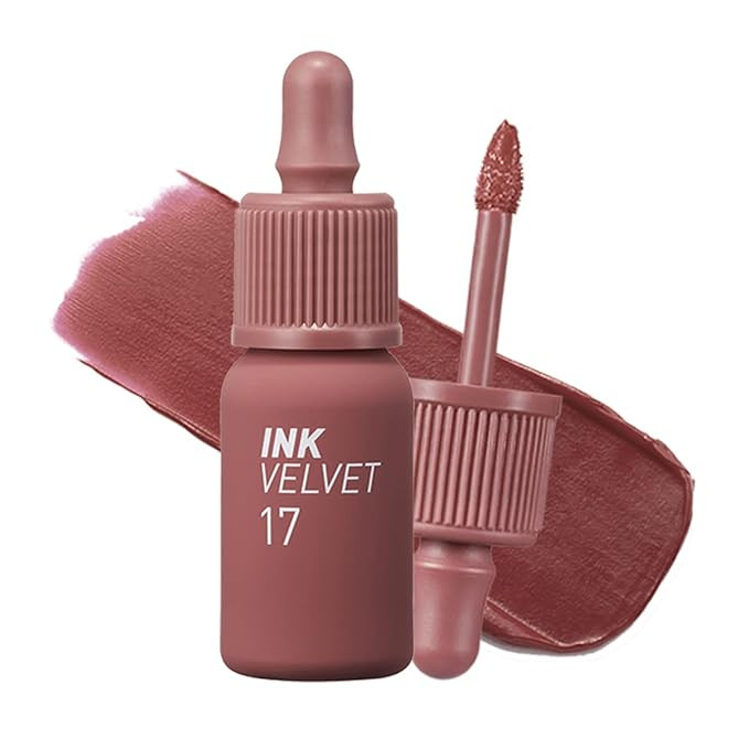 Peripera Ink the Velvet Lip Tint, Liquid Lip (0.14 fl oz, 017 ROSY NUDE) | Amazon (US)