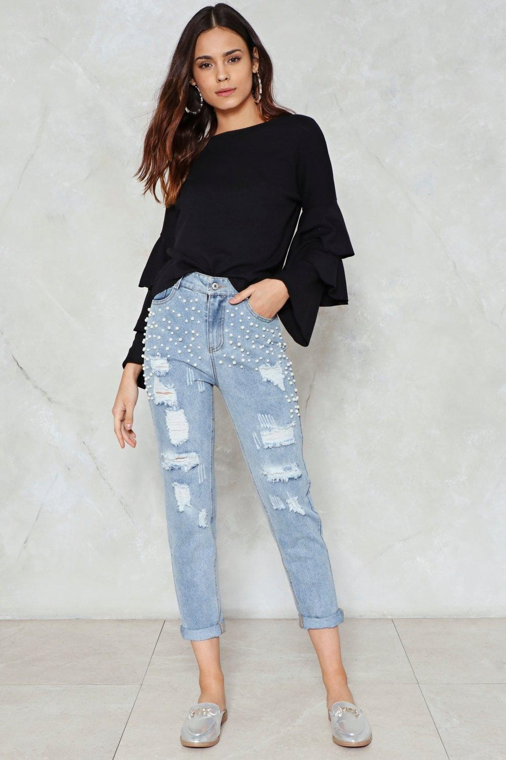 Mama's Pearl Jeans | NastyGal (US & CA)