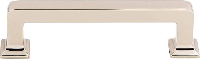 Top Knobs TK703PN Transcend Collection 3-3/4" Ascendra Pull, Polished Nickel | Amazon (US)