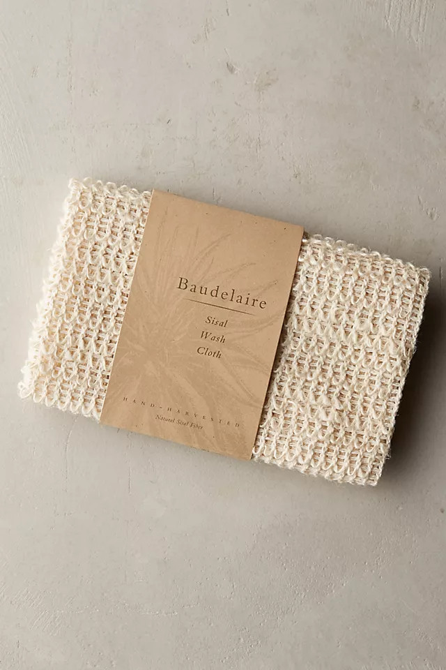 Baudelaire Sisal Wash Cloth | Anthropologie (US)