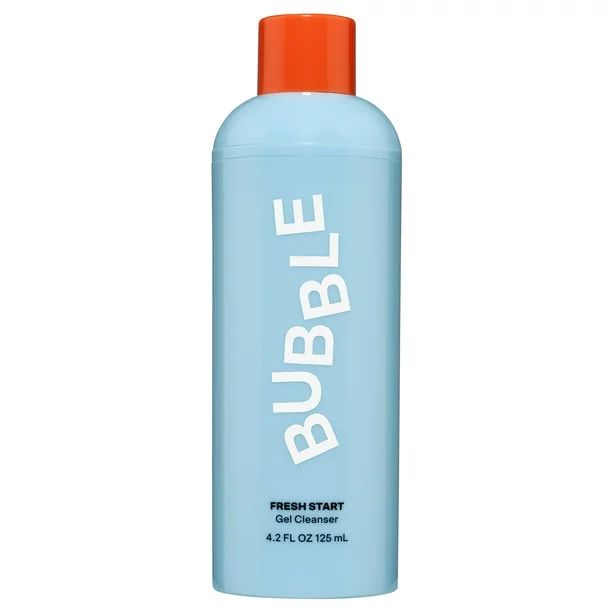Bubble Skincare Fresh Start Gel Cleanser, For All Skin Types, 4.2 FL OZ / 125mL - Walmart.com | Walmart (US)