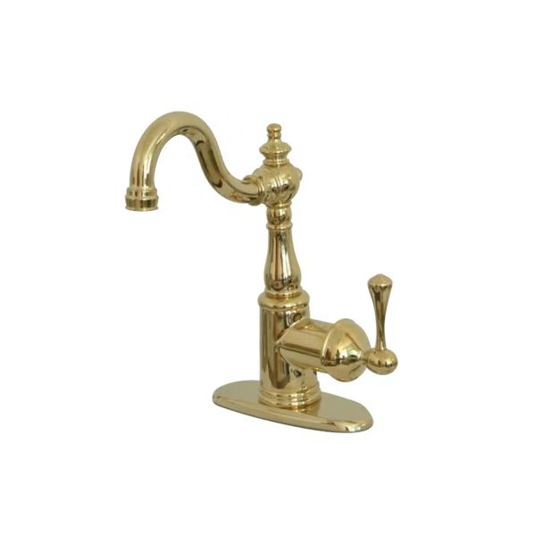 Polished Brass English Vintage Bar Faucet (Part number: KS7492BL) | Wayfair North America