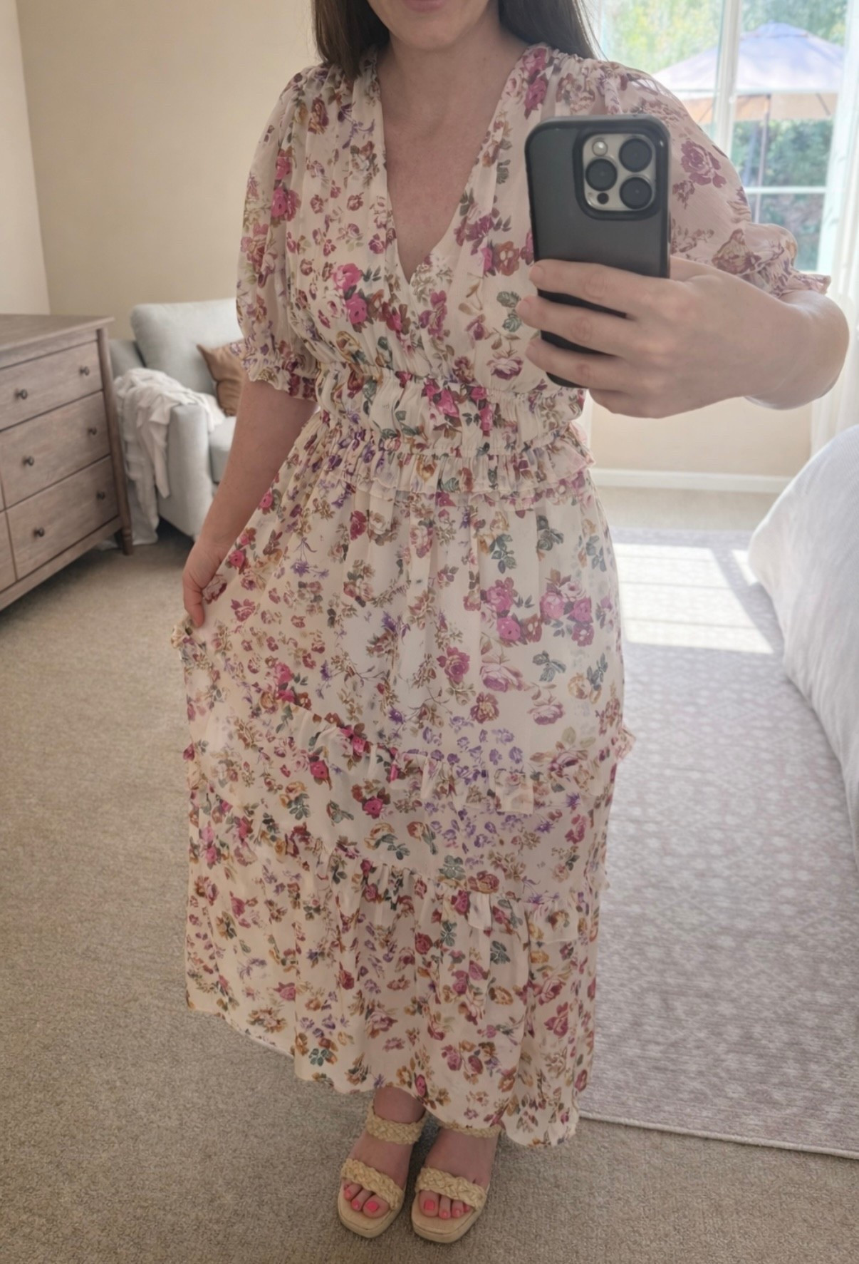 Gorgeous new spring + Easter dress I picked from @VICI  🩵
Dress and heels ran true to size for me. ✨

Perfect for Easter, spring events, family photos, or brunch.

Linking this look plus more pieces from my VICI Easter Edit + Spring Try-On ⬇️

#LTKSpringSale #LTKootd #LTKSaleAlert