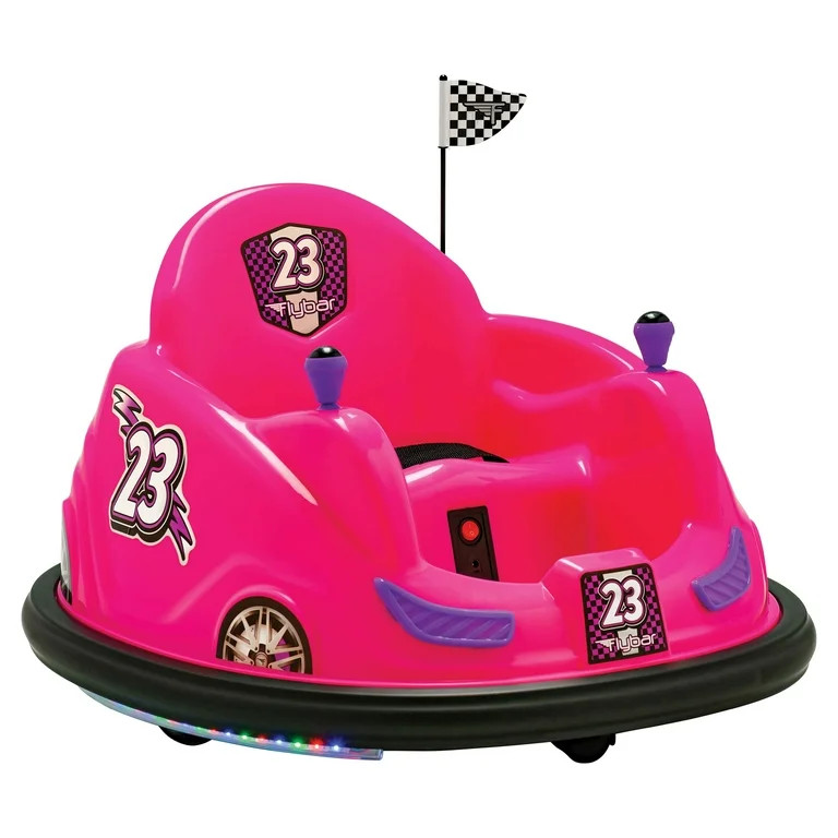 Flybar 6V Bumper Car, Battery Powered Ride On, Fun LED Lights, Includes Charger, Maximum Speed 1 ... | Walmart (US)