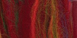 Wistyria Editions 309249 Wool Roving 12 in. .22 Ounce-Red Variegated | Unbeatable Sale