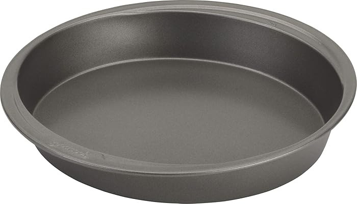 GoodCook Everyday Nonstick Steel Round Cake Pan, 9 Inch, Gray | Amazon (US)