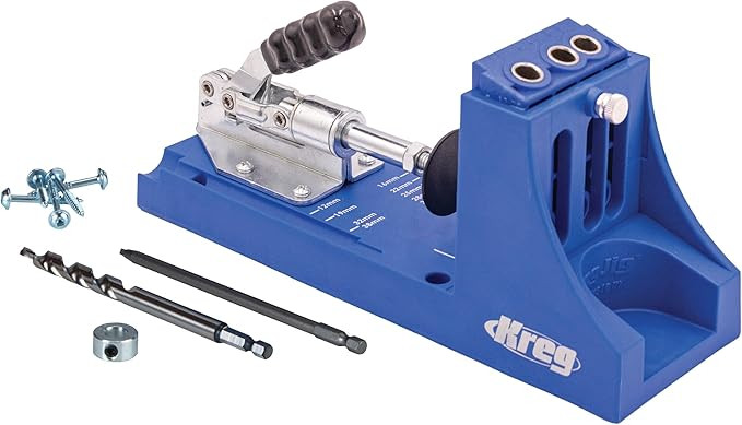Kreg K4 Pocket Hole Jig - Adjustable, Versatile Jig for Strong Joints - Create Perfect, Rock-Soli... | Amazon (US)