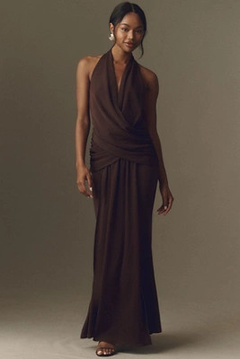 ELLIATT Simone Cowl Neck Maxi Dress | Anthropologie (US)