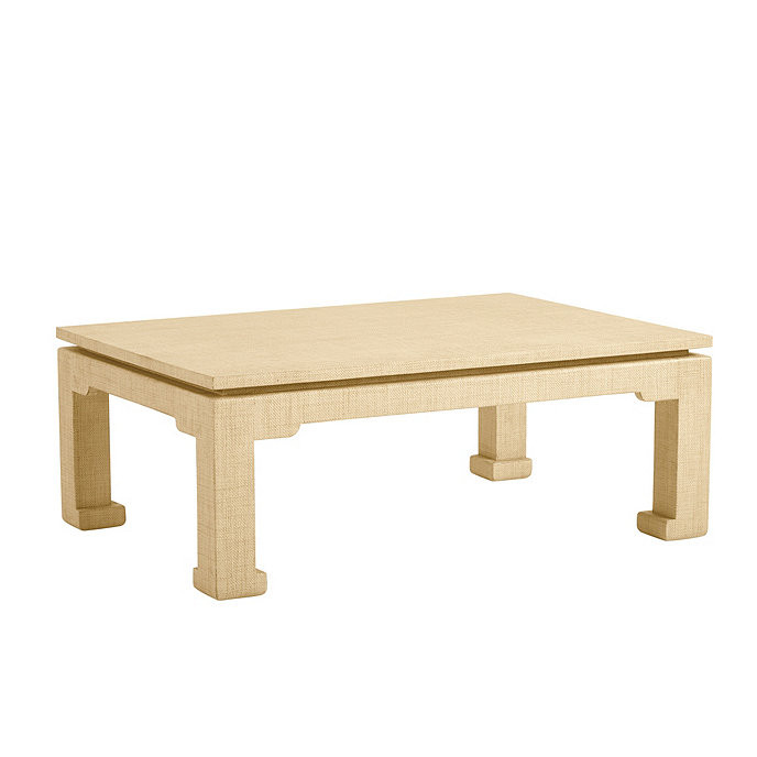 Bunny Williams Raffia Wrapped Coffee Table | Ballard Designs, Inc.