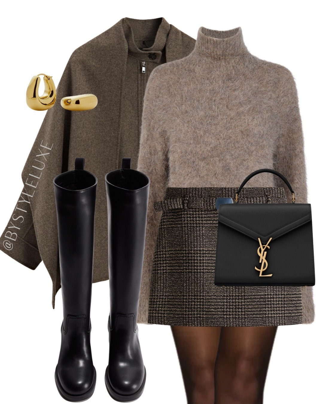 Styling this cute check skirt you’ve all been loving and this gorgeous cape coat 

#boots #autumnoutfit #coat

#LTKshoes #LTKwinter #LTKautumn