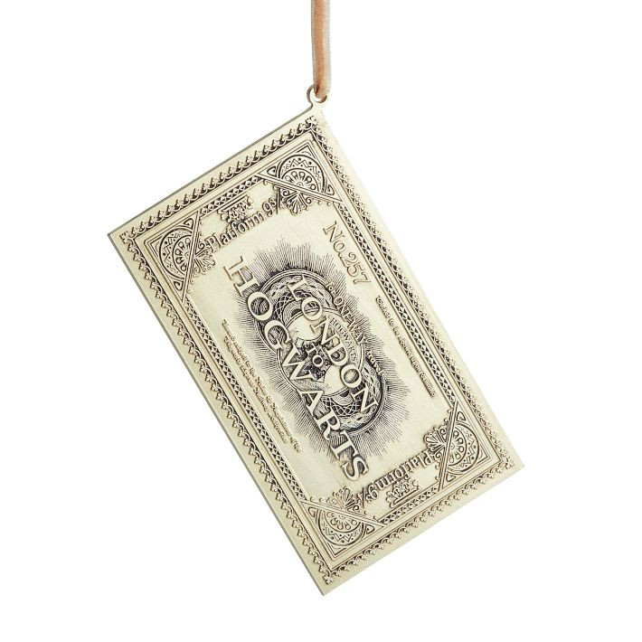Harry Potter™ Antique Gold Ornaments | Pottery Barn Teen