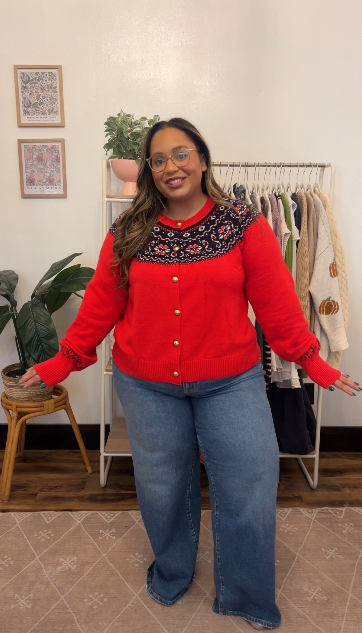 Walmart Fair isle festive sweater 

#LTKPlusSize #LTKHoliday #LTKSaleAlert