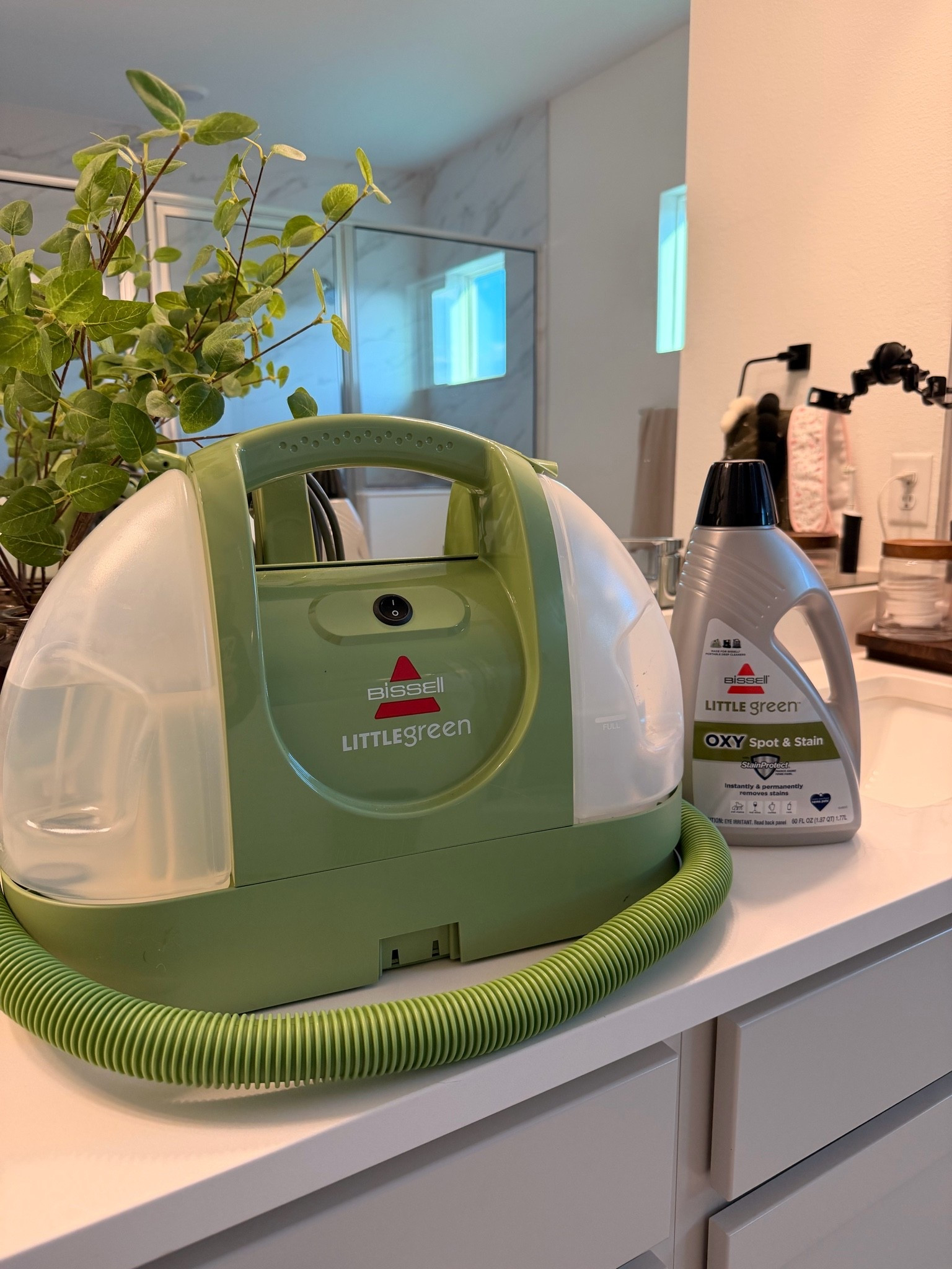 My must have for cleaning my chairs. I have a larger carpet shampooer that does amazing on the carpets, yet this tool is better in my opinion on chairs. 

You should have this for your deep cleans! 

#deepclean #shampooer #carpetshampooer #stainshampooer #ltkclean

#LTKU #LTKHome