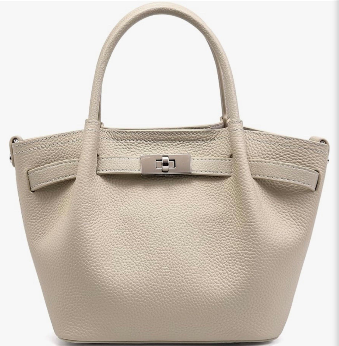 Classy Chic Sophisticated Bags
Small Medium Bag. This is not a large or oversized bag ! 
AMAZING QUALITY. 

Genuine Leather Bucket Handbags for Women: Elegant Satchel Tote Purses for Ladies Luxury Designer Crossbody Bags

#LTKootd #LTKSaleAlert #LTKMidsize