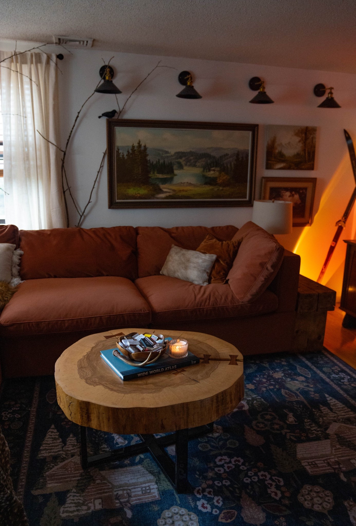 My cozy enchanted forest living room 

#LTKHome