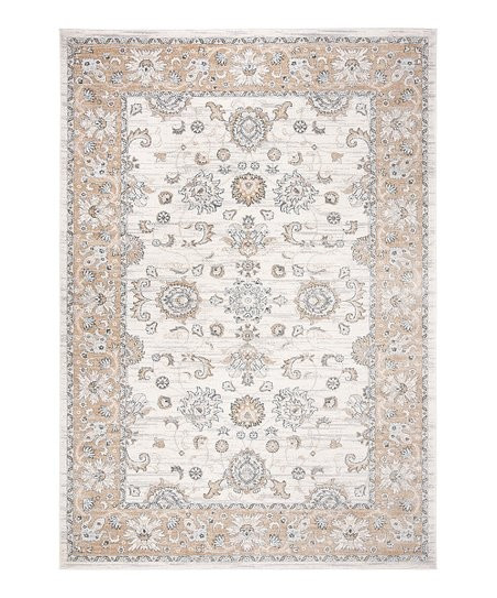 Cream & Beige Greyson Isabella Rug | Zulily