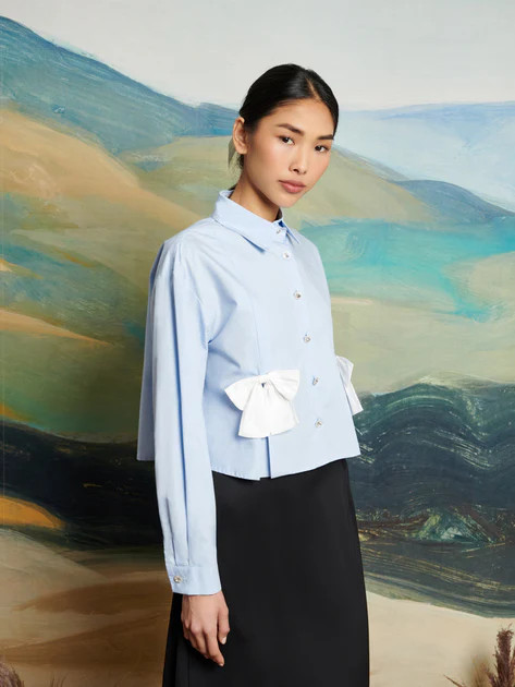 DREAM Blue Eyes Bow Shirt | Sister Jane (UK)