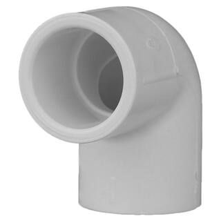 1-1/2 in. PVC Schedule. 40 90-Degree S x S Elbow Fitting | The Home Depot
