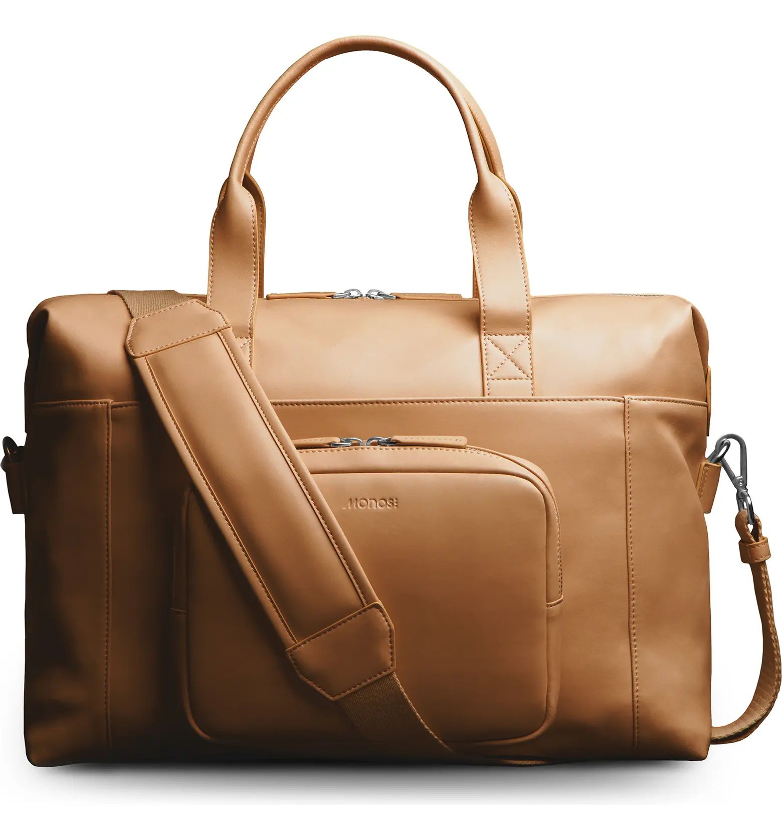 Monos Metro Water Resistant Faux Leather Duffle Bag with Detachable Pouch | Nordstrom | Nordstrom