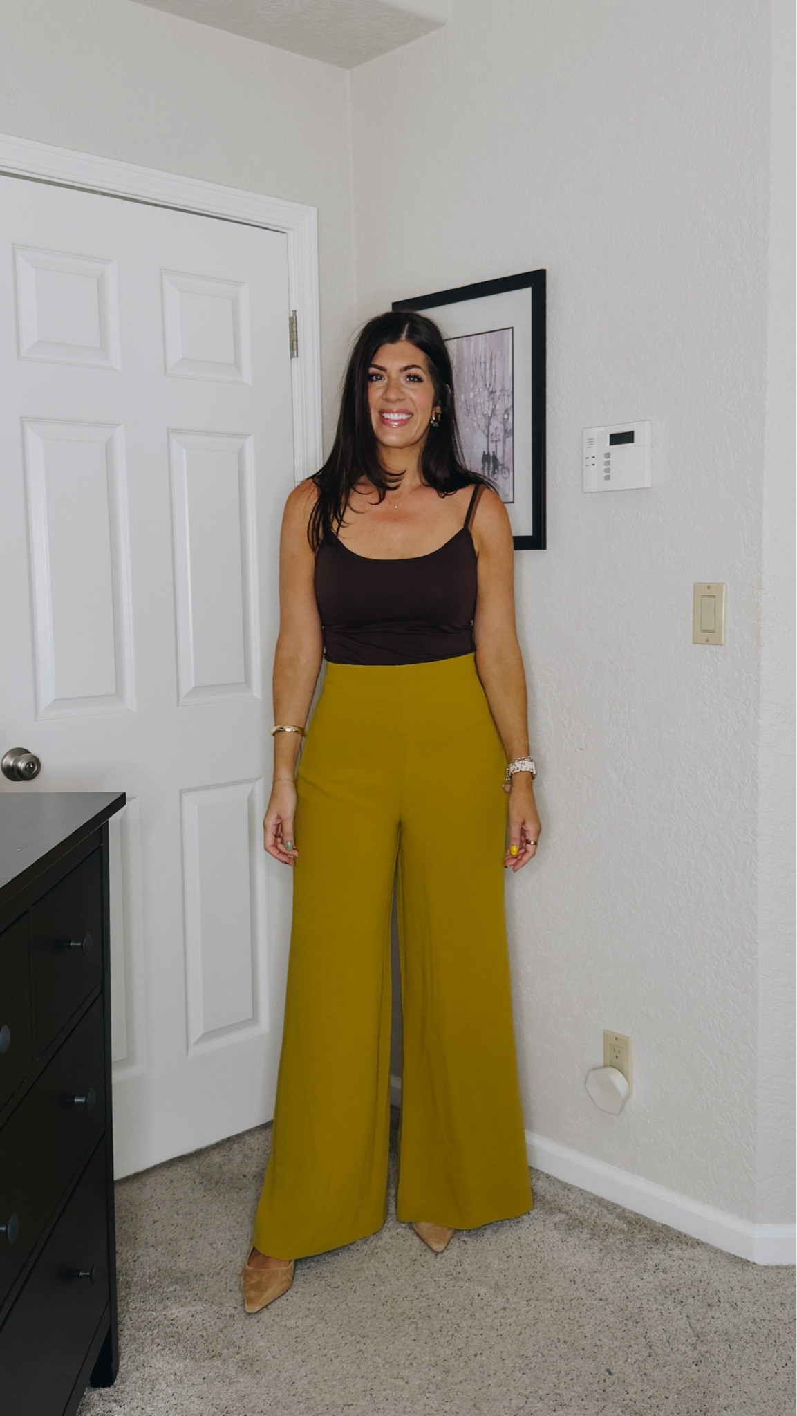 Wearing a size medium in the top and a size 8 in the pants

Summer to fall workwear, fall workwear, office outfit, midsize workwear, business casual outfit, fall office style, work outfit ideas, transitional workwear

#LTKMidsize #LTKWorkwear #LTKTall