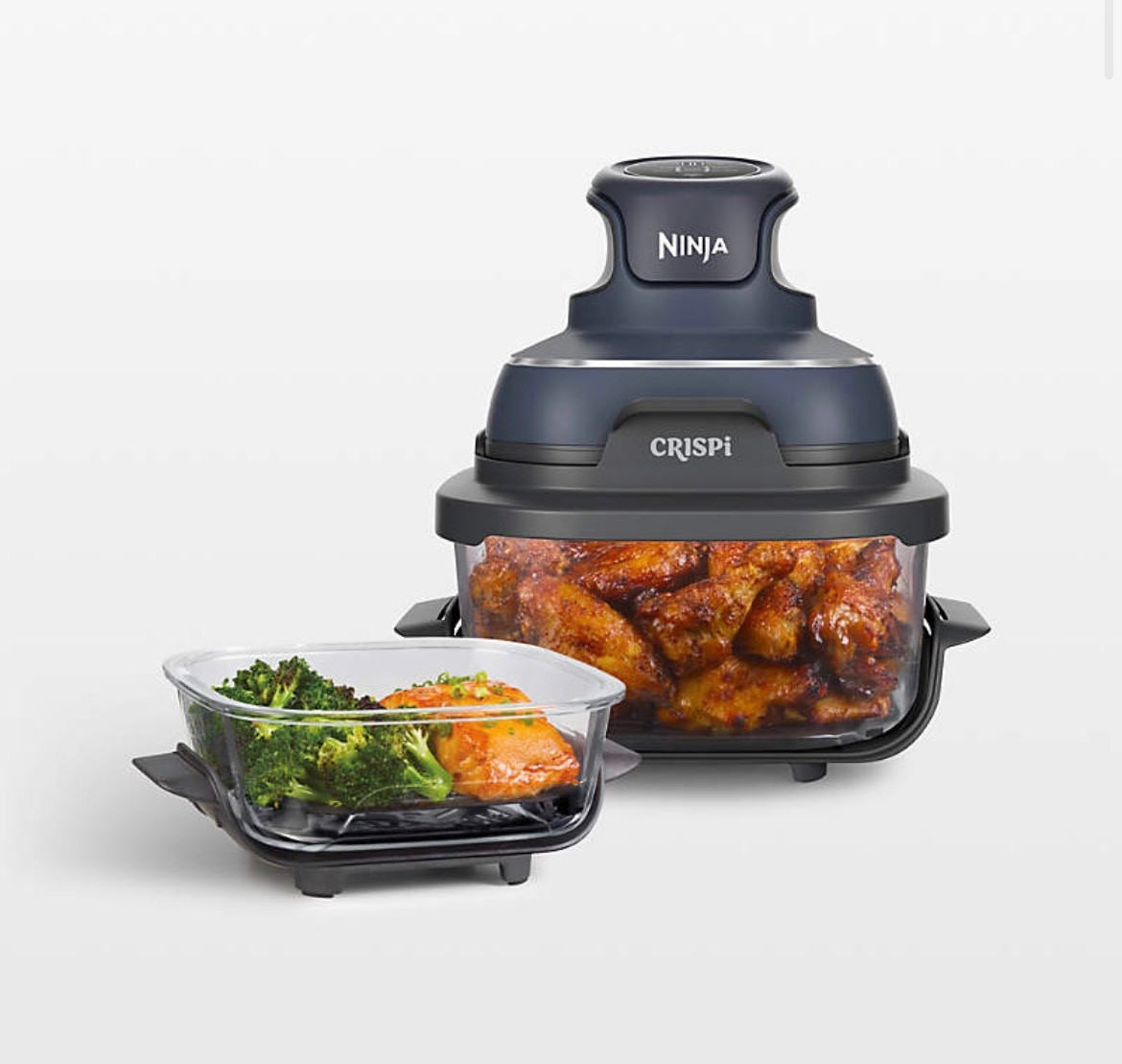 Ninja Crispi 4-in-1 Portable Glass Air Fryer Cooking System in Cyberspace, Crate and barrel, sale, kitchen appliance

#LTKSaleAlert #LTKGiftGuide #LTKfoodie
