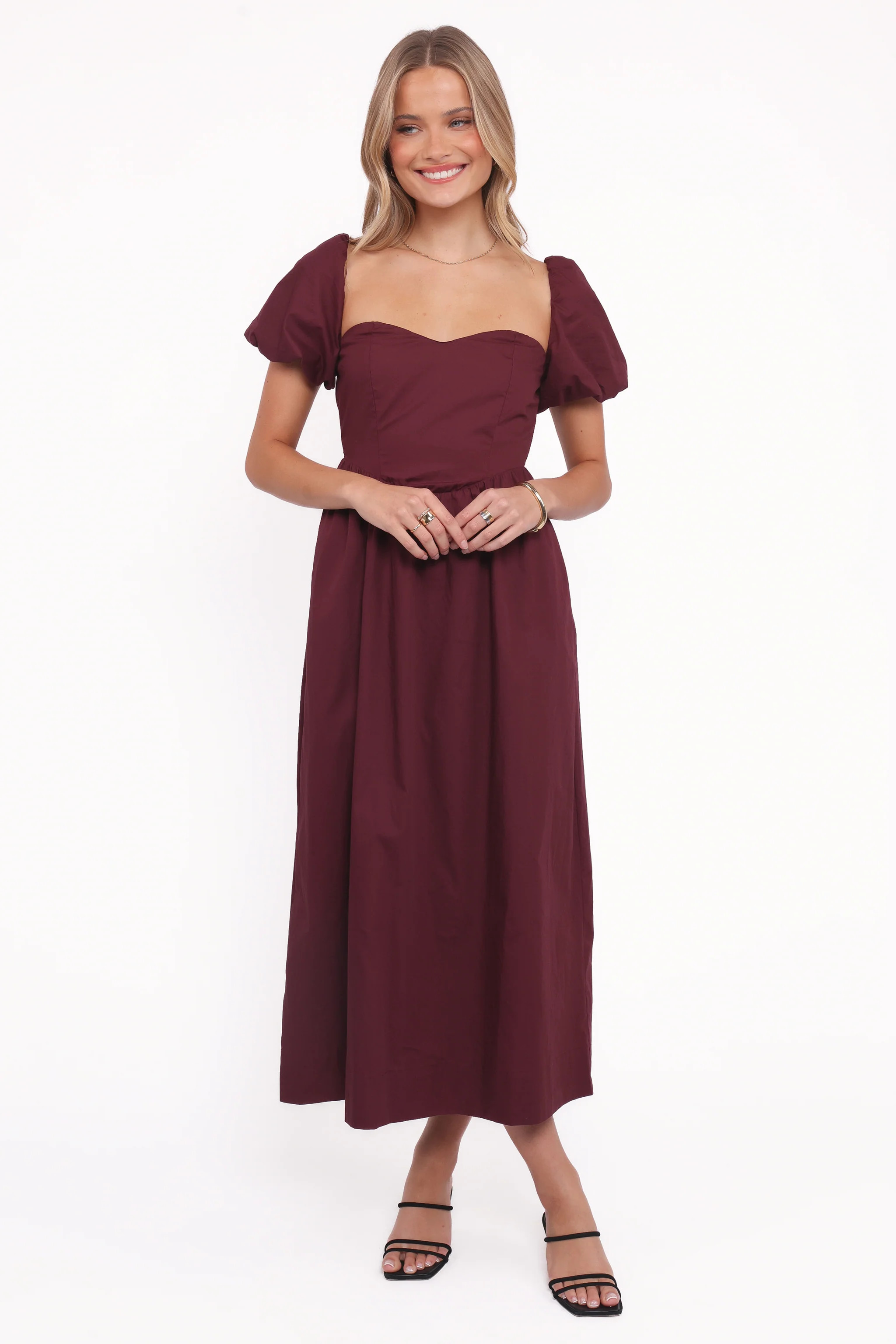 Remira Midi Dress - Cherry | Petal & Pup (US)