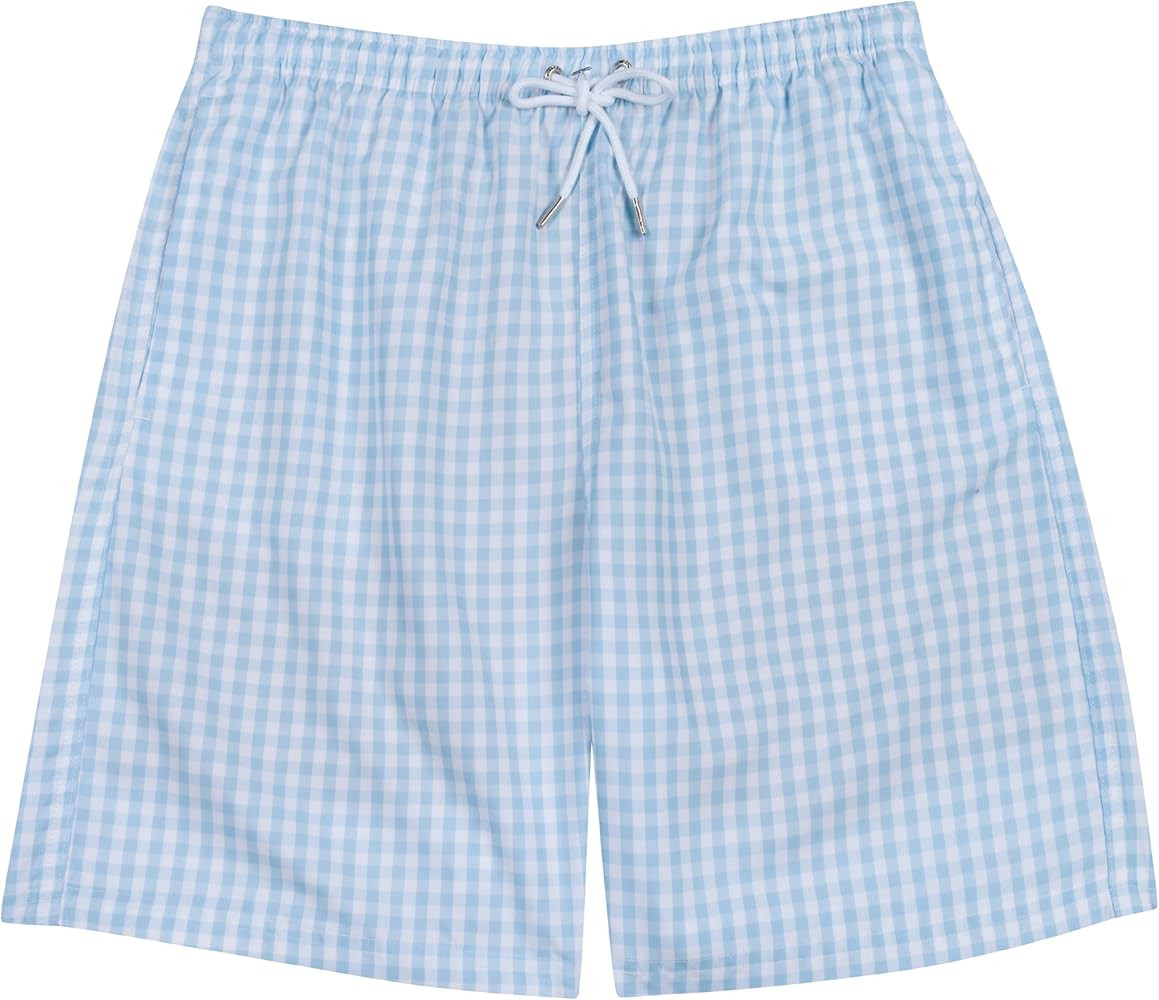 SwimZip Men's Swim Shorts with Boxer Brief Liner and UPF 50+ Sun Protection | Amazon (US)