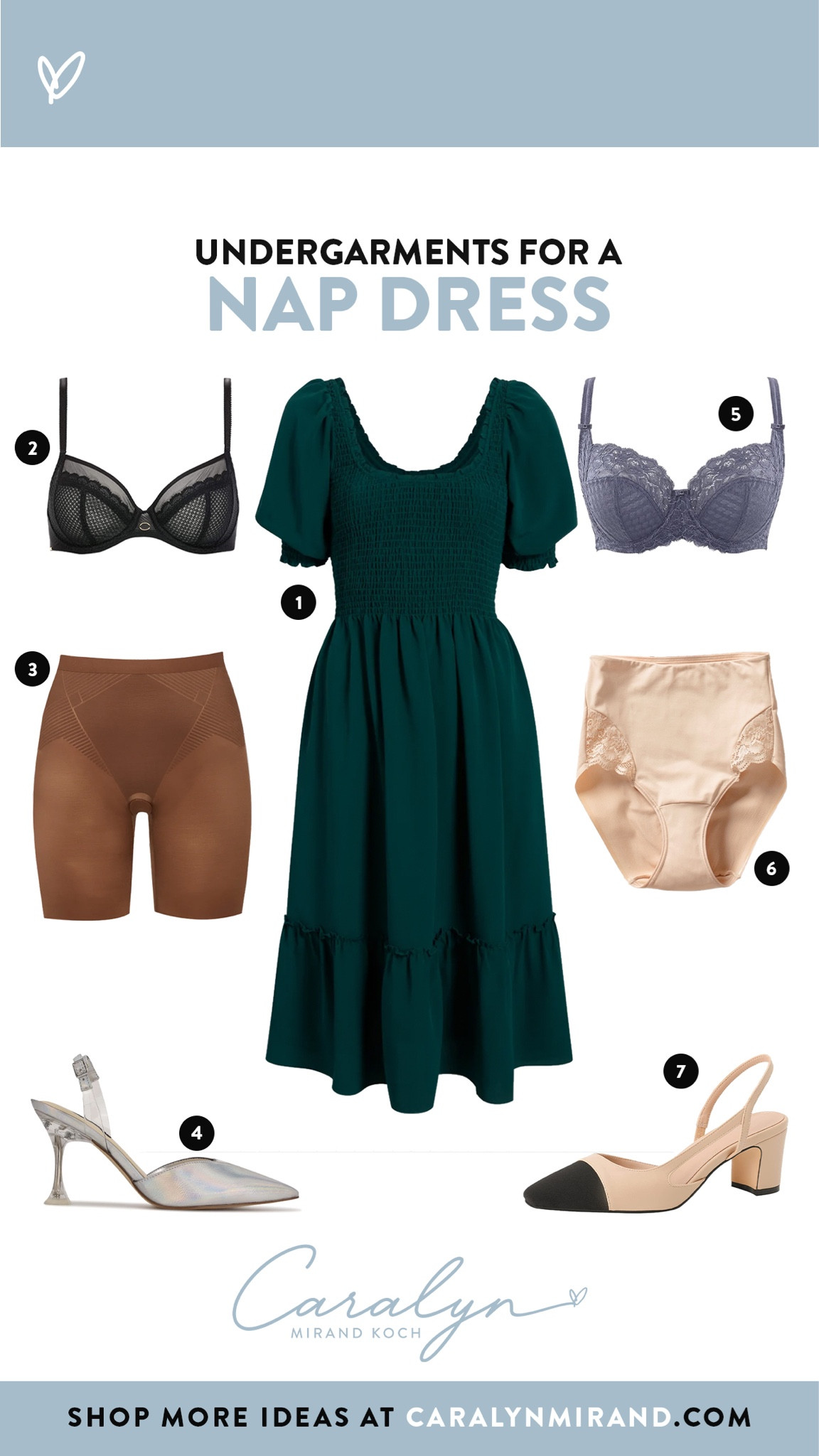 Nap dress undergarments- bra for nap dress 

#LTKcurves #LTKSeasonal #LTKstyletip