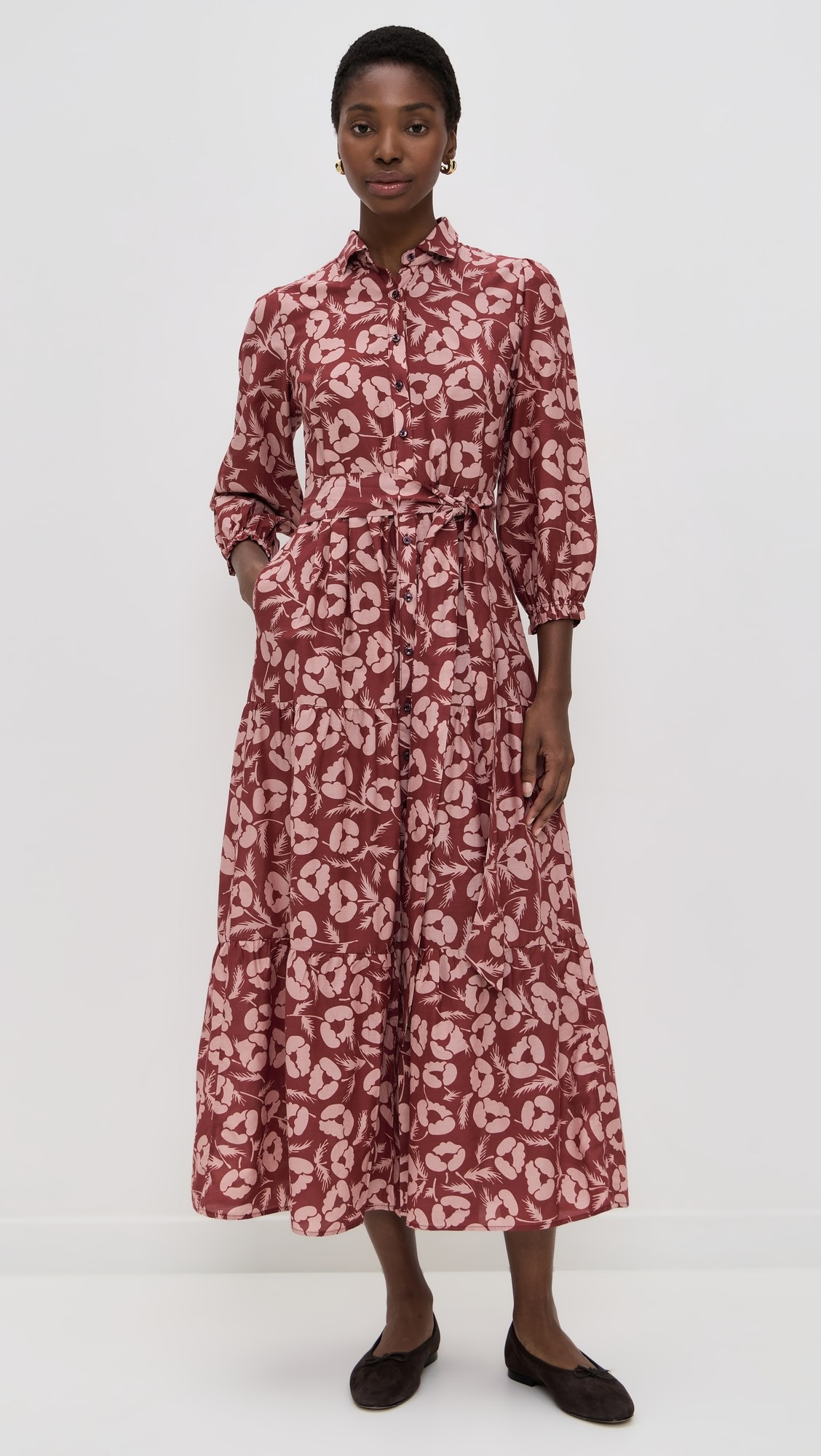 Martina Dress In Briar Rosewood | Shopbop