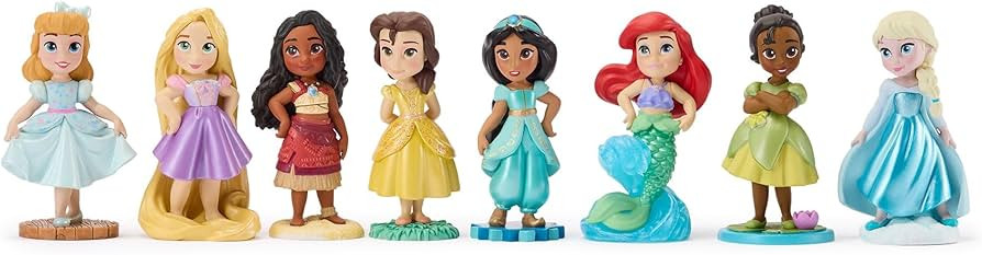 Disney Store Official Once Upon a Story Figure Set – 8 Fully Sculpted Disney Figures Including ... | Amazon (US)