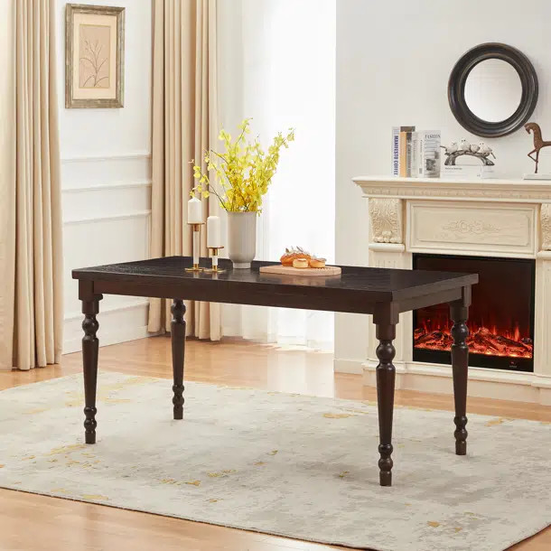 Anistyn Solid Wood Dining Table | Wayfair North America