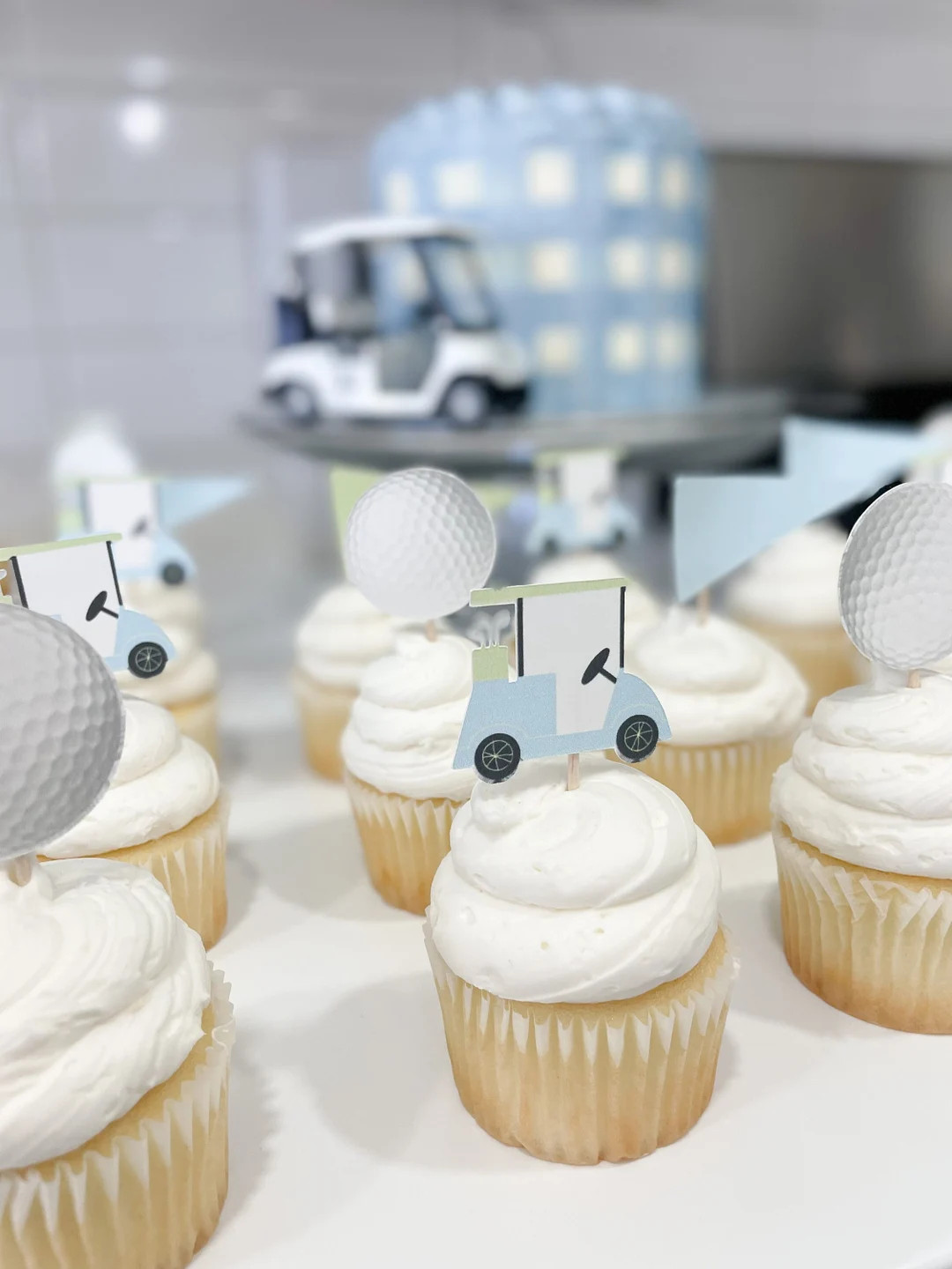 Golf Theme Cupcake Toppers - Etsy | Etsy (US)