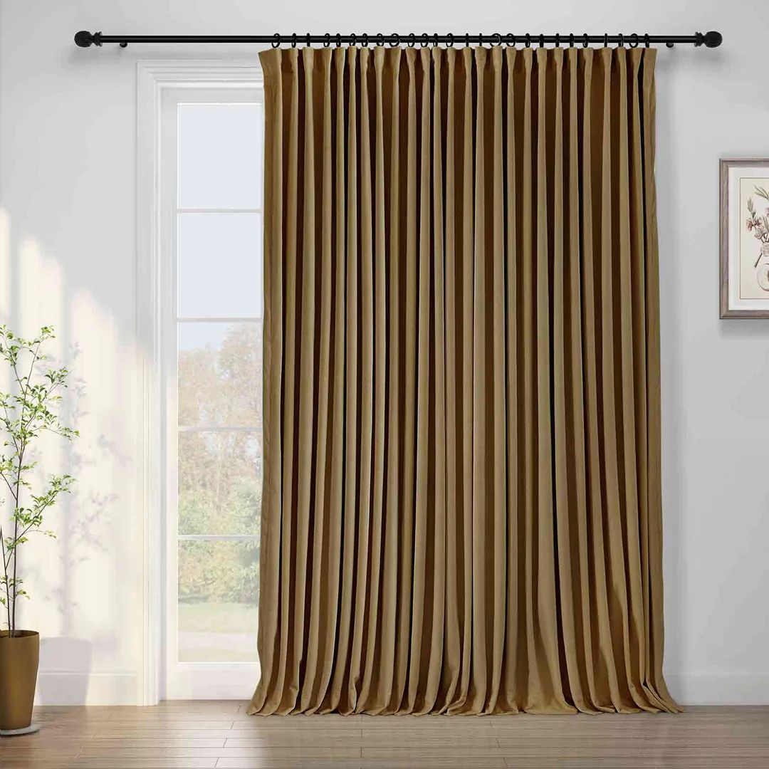 Birkin Velvet Curtain Pleated | TWOPAGES