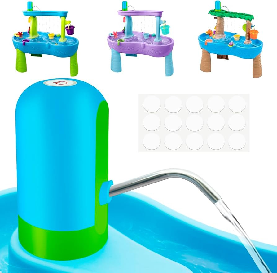 Ultimate Water Table Pump: 3 Hours of Non-Stop Fun Rechargeable Battery Powered Water Pump for To... | Amazon (US)
