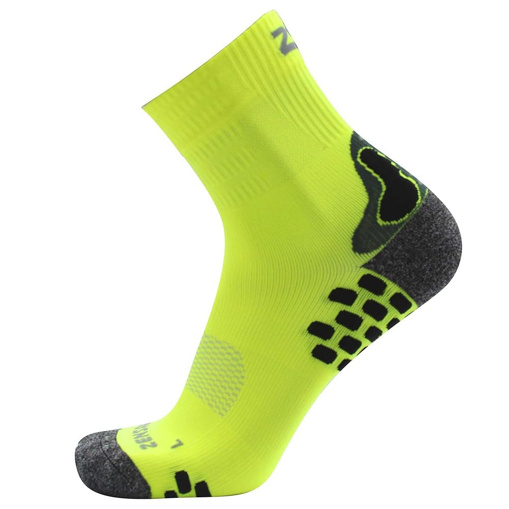 Zensah 3D Dotted Running Socks - Moisture Wicking, Padded, Anti-Blister, Ankle Athletic Sock for ... | Amazon (US)