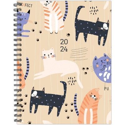 Willow Creek Press 2024 Weekly Planner 8.5"x6.5" Softcover Purrfect | Target