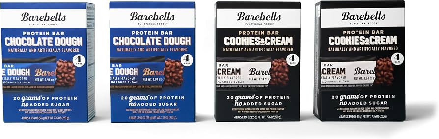 Barebells Protein Bars Variety Hero Pack - 16 Count, 1.9oz Bars - Protein Snacks with 20g of High... | Amazon (US)