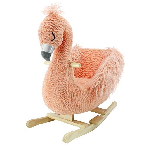 Soft Landing | Joyrides | Sit-in Character Rocker - Flamingo | Amazon (US)